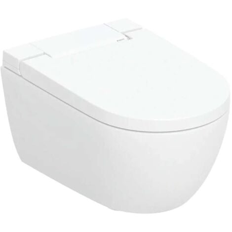 KERAMAG Toilette complet suspendu AQUACLEAN ALBA - Largeur: 37,5 cm - Longueur 56,5 cm - Blanc