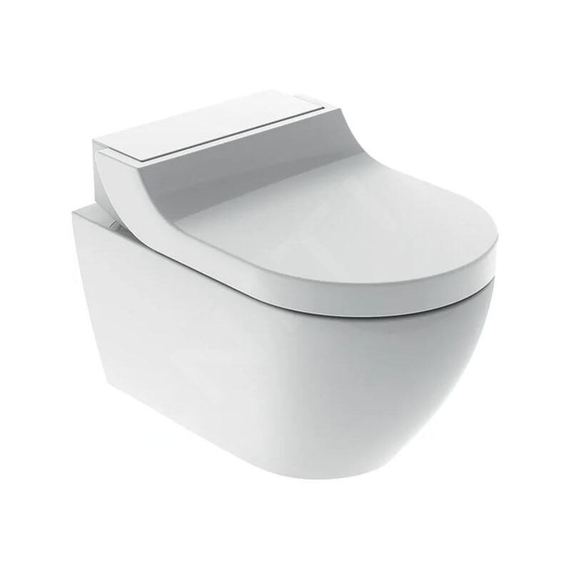 Geberit - AquaClean - Bidet électronique Tuma Comfort avec céramique, Rimfree, SoftClosing, blanc alpin 146.292.11.1