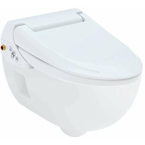 Geberit AquaClean - Dusch-WC 4000 mit WC-Sitz SoftClosing, Rimfree, Alpinweiß 146.135.11.1