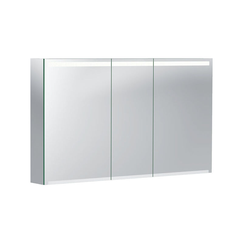 Geberit - Option Armoire de toilette avec éclairage, trois portes,