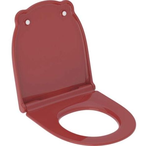 Geberit Bambini - WC-Sitz, für Kinder, SoftClose, Karminrot 502.970.FY.1