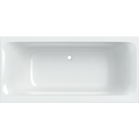 KERAMAG Geberit bañera rectangular Tawa, 190 x 90 cm, borde estrecho, Duo, blanco/brillante - 554.135.01.1