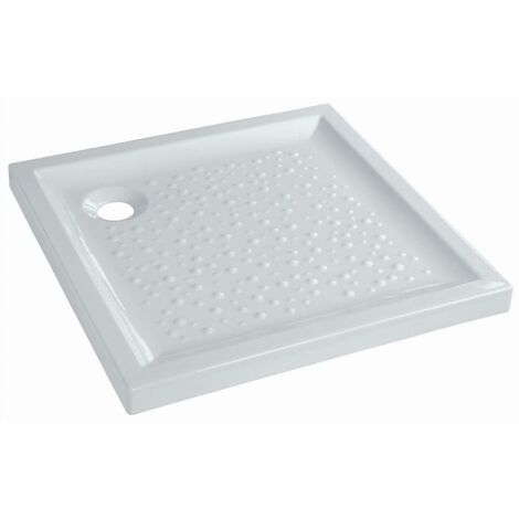 GEBERIT Bastia Keramiktablett - 90 x 90 extraflach zum Aufstellen/Einbau - 00723200000001