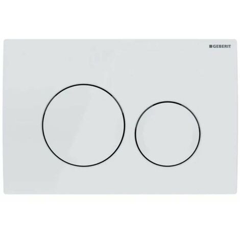 Geberit Betätigungsplatte Delta 20 alpinweiß 115127111