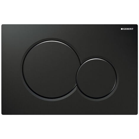 SJQKA Geberit Betätigungsplatte Sigma01, schwarz glänzend (115.770.DW.5)