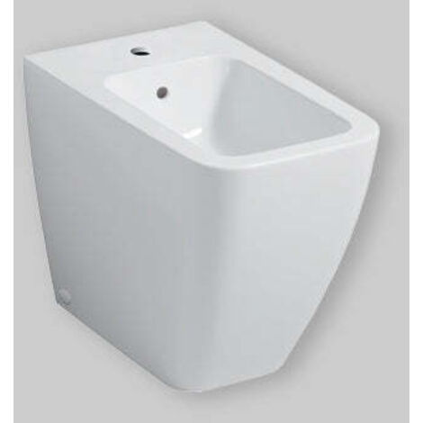 Geberit Bidet a Pavimento Icon Square con fissaggio nascosto  Bianco 231950000