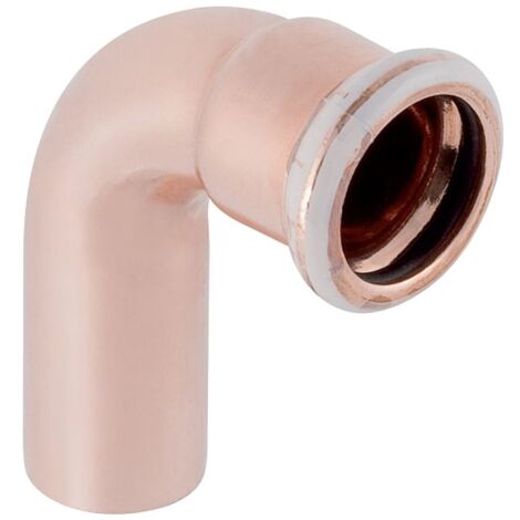 Geberit Bogen Mapress d 42mm, 90Grad, mit Einschubende, Kupfer