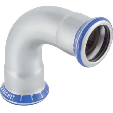 Geberit Bogen Mapress d= 42mm, LABS-frei, 90Grad, Edelstahl