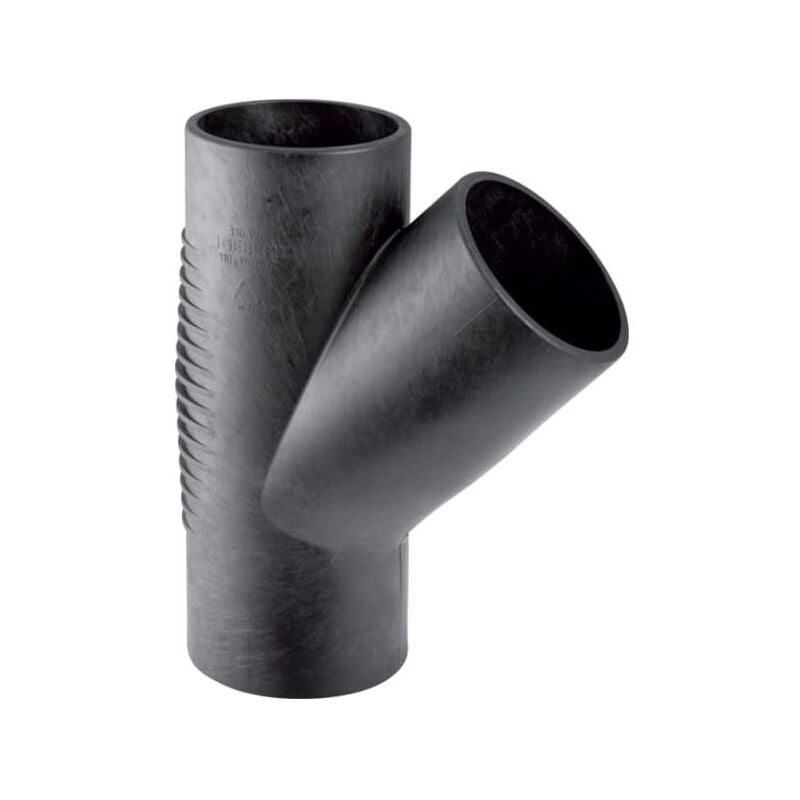 Branche silencieuse 310084141 dn 100/90, 45 degrés - Geberit