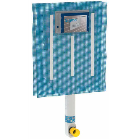 Geberit - Cassetta Ad Incasso Doppio Scarico 109.790.00.1 (Senza Placca E Senza Canotto)