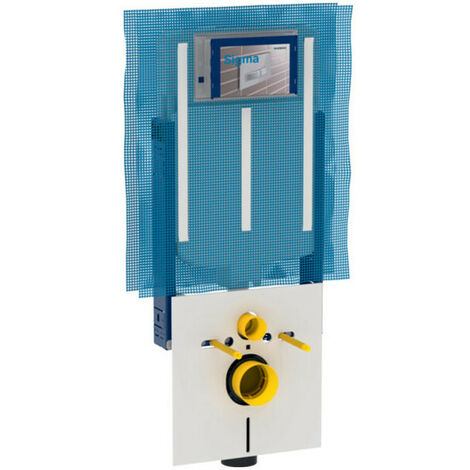 Geberit Cassetta Wc Sospesi e Pareti In Muratura - Combifi x Sigma 8 - Per Incasso - Con Rete Per Intonaco e Fissaggi