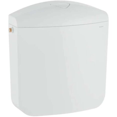 Geberit - Cisterna de descarga AP117, DualFlush, blanco alpino 136.531.11.1