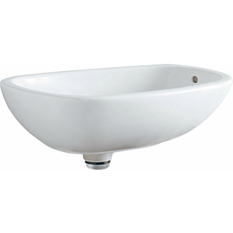 

Lavabo de encimera Citterio 500543011, con rebosadero, 560x400mm, blanco con KeraTect - 500.543.01.1 - Keramag