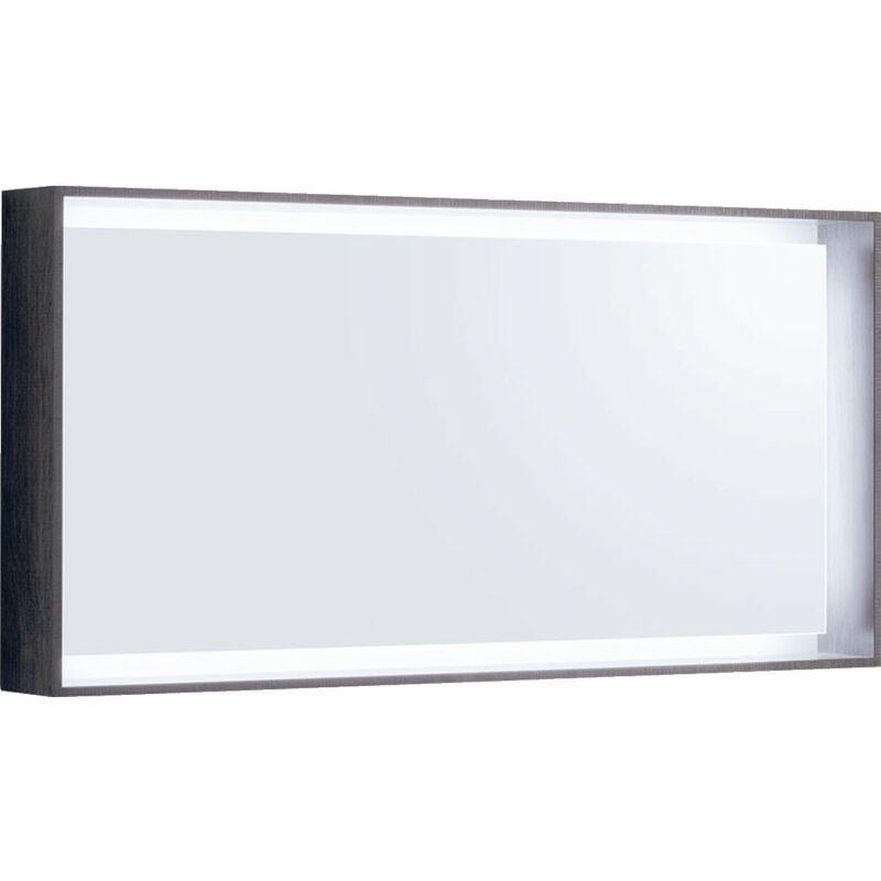 

Espejo de luz Geberit Citterio 500570JJ1, 118,4x58,4x14cm, estructura de madera de roble marrón grisáceo - 500.570.JJ.1