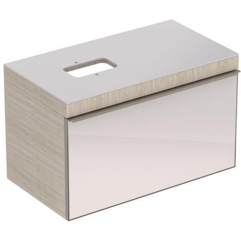 Geberit Citterio Waschtischunterschrank 500560JI1, mit Glasplatte