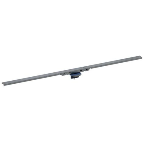 Geberit CleanLine - Canalina doccia 30-110 cm, cromo nero spazzolato 154.448.QC.2