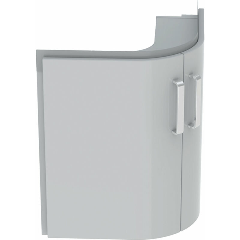 

Keramag Corner Lavabo Lavabo de mano Renova Nr. 1 Comprimo Nuevo 482x605x482mm Gris claro mate/gris claro alto brillo - 862151000