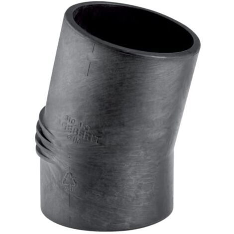 Geberit Coude Geberit silencieux 308150141 DN 90, 15 °, jambe longue, isolation phonique élevée