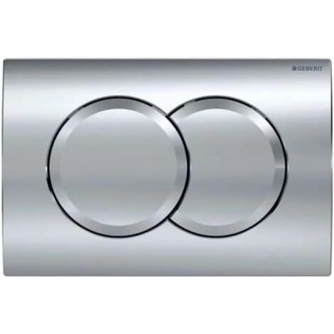 Geberit Delta01 - Pulsador de descarga, brillante cromo 115.107.21.1