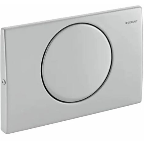 Geberit Delta10 Flush Plate for Concealed Cisterns - Chrome