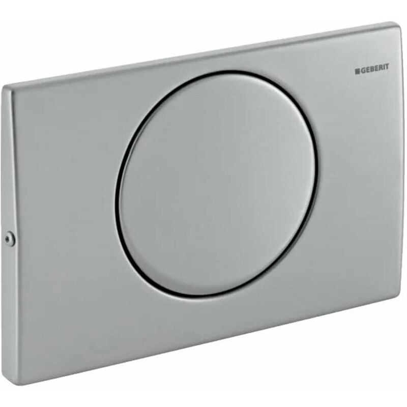 Geberit Delta10 - Plaque de déclenchement, inox 115.108.00.1