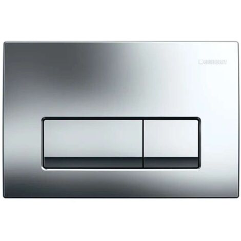 Geberit Delta50 - Pulsador de descarga, cromo brillante 115.119.21.1