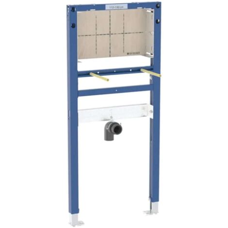 Geberit Duofix - Bâti-support pour lavabo, pour robinetterie murale encastrée, hauteur 112-130 cm 111.493.00.2