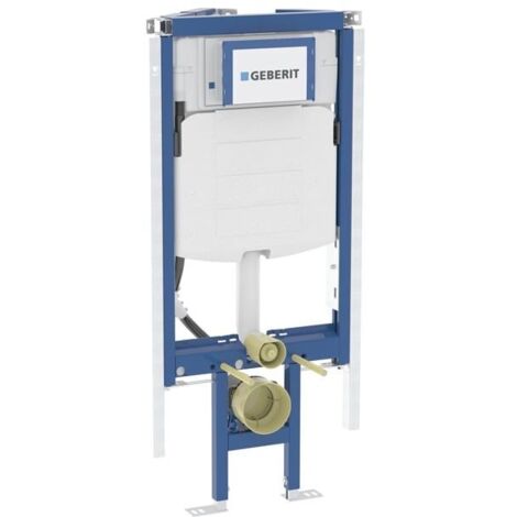 Geberit Duofix Element für Wand-WC 112cm mit Sigma Unterputzspülkasten 12cm, Ecklösung, für Metall-, Holzständerwände