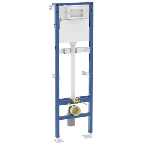 Geberit Duofix - Elemento de montaje para vertedero, 175 cm, cisterna empotrada Delta 12 cm, herraje de pared para yeso 111.569.00.2