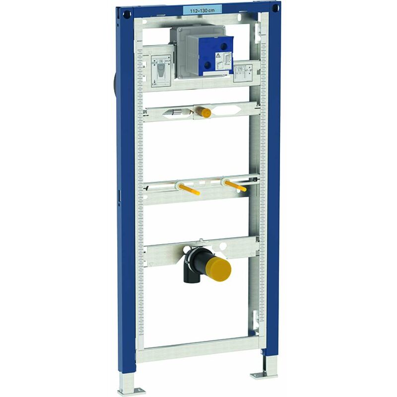 Duofix - Bâti-support pour urinoir, 112-130 cm, universel, pour la tête de pulvérisation 111.676.00.1 - Geberit