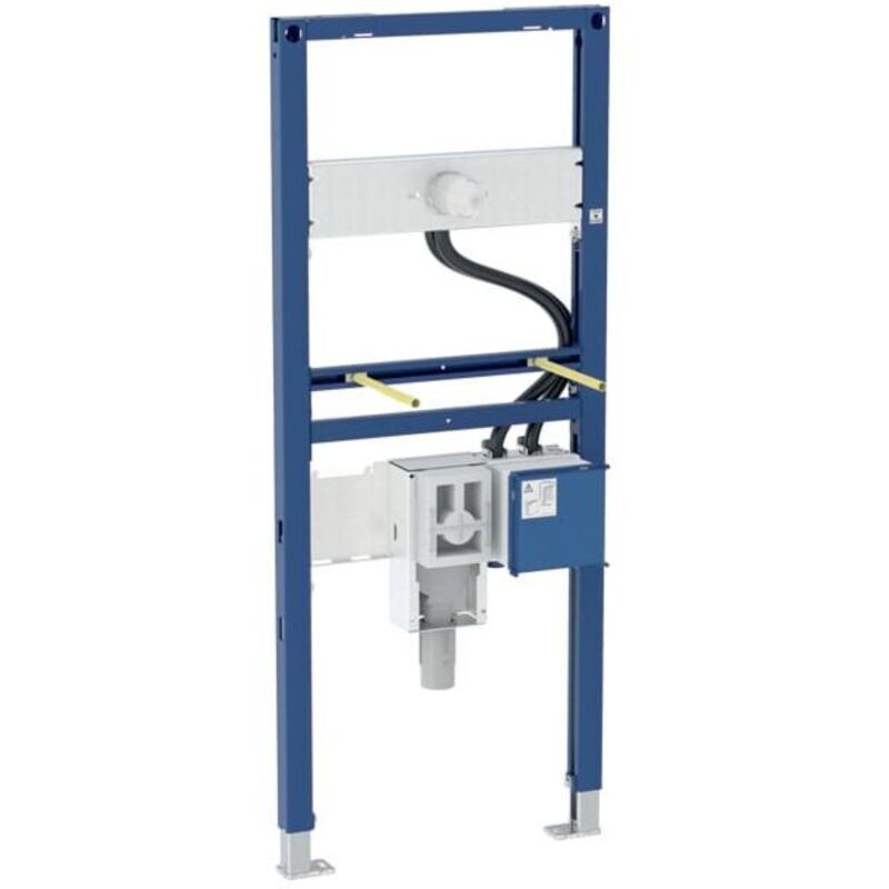 Geberit Duofix - Montageelement Für Waschtisch, 130 Cm, Elektronische Wandarmatur Mit Up-funktionsbox, Mit Up-geruchsverschluss 111.561.00.1