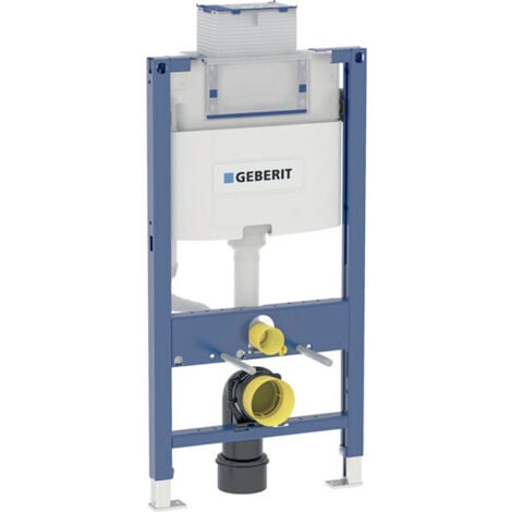 Geberit Duofix Montageelement Wand WC 98 mit Omega UP-Spülkasten,