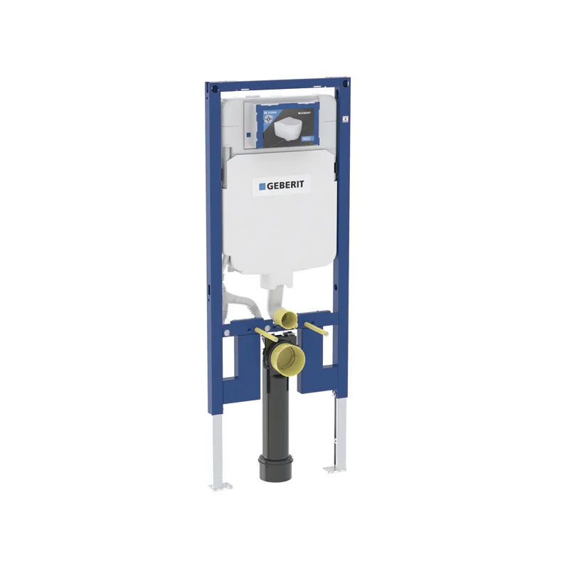 Duofix UP720 wc 1140mm Toilet Frame With 80mm Sigma Cistern - Blue - Geberit