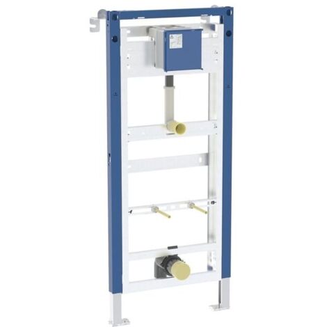 Geberit Duofix - Vorwandinstallation für Urinal, für die Betätigung der Urinalspülung Basic, Bauhöhe 130 cm 458.603.00.6