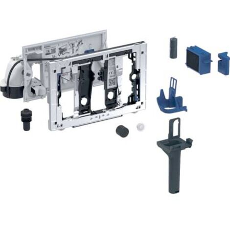 Geberit DuoFresh module with automatic actuation and insert for Geberit DuoFresh stick, for Sigma concealed cistern 8 cm: Gris antracita RAL 7016