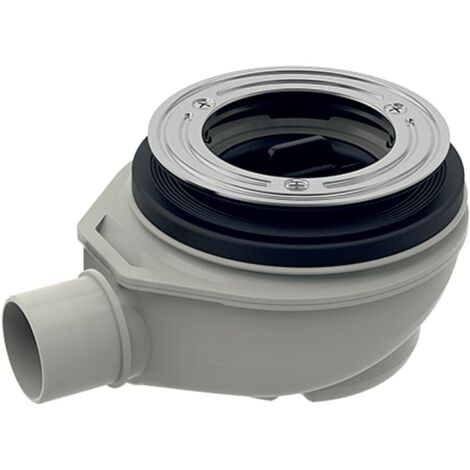 Geberit Duschwannenablauf Sperrwasserhöhe 50mm, Abgang aus PP Außendurchmesser 50mm, Anschlussstutzen PP