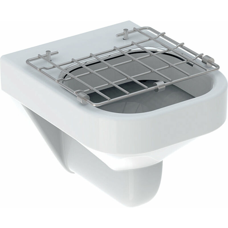 

Pitorro Keramag Espital, montado en la pared, 6l, con rejilla abatible de acero inoxidable - 201680600