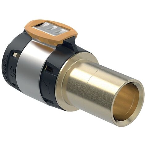 Geberit FlowFit Übergang auf Geberit Mapress, mit Einschubende Bleifreier, d 50mm, d1 42mm, Rotguss