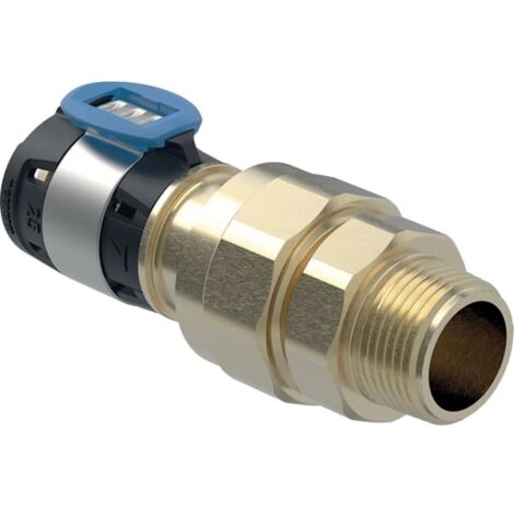 Geberit FlowFit Übergangsverschraubung mit Außengewinde,  DN 15 / 20, 620.591.00.1