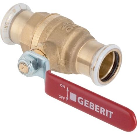 Geberit GE Mapress Aufputz-Absperrventil mit Betätigungsgriff d18mm 94923 94923