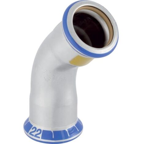 Geberit GE Mapress Edelstahl Gas Bogen 45 Grad d 76,1mm 34447 34447