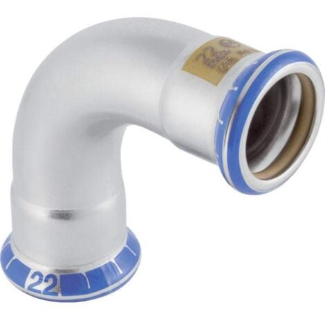 Geberit GE Mapress Edelstahl Gas Bogen 90 Grad d 108mm 34443 34443