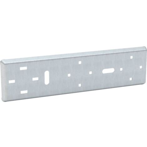 Geberit GE Mapress Gaszählerplatte verstellbar, verzinkt 91096, H90mm 91096 91096