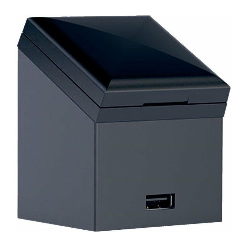 

Elemento de toma de corriente con puerto USB: Tipo de enchufe : CEE 7/16, Antracita - Geberit