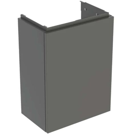 Geberit Handwaschbeckenunterschrank Acanto 1 Tür, Br. 40cm, lava matt / lava matt