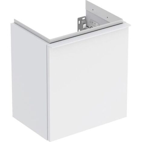 Geberit Handwaschbeckenunterschrank iCon 37x41,5x27,9cm, 1 T, An L, w ma/Gr w ma