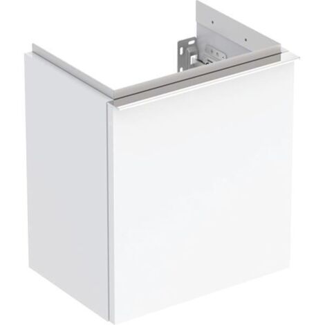 Geberit Handwaschbeckenunterschrank iCon 37x41,5x27,9cm, 1 T, An R, w/l hg/Gr. vc