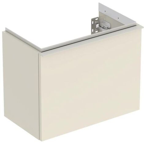 Geberit Handwaschbeckenunterschrank iCon 52x41,5x30,7cm, 1 Lade, sa hgl/Gr. sa ma