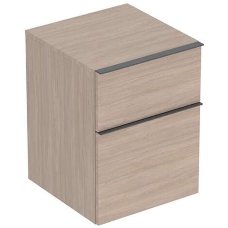 Geberit iCon armario lateral, 2 cajones, 45x60x47,6 cm, 502315,