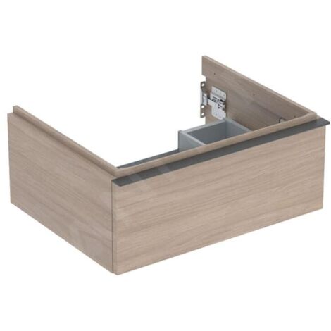 Geberit iCon, armoire basse pour lavabo, 1 tiroir, 59,2x24,7x47,6